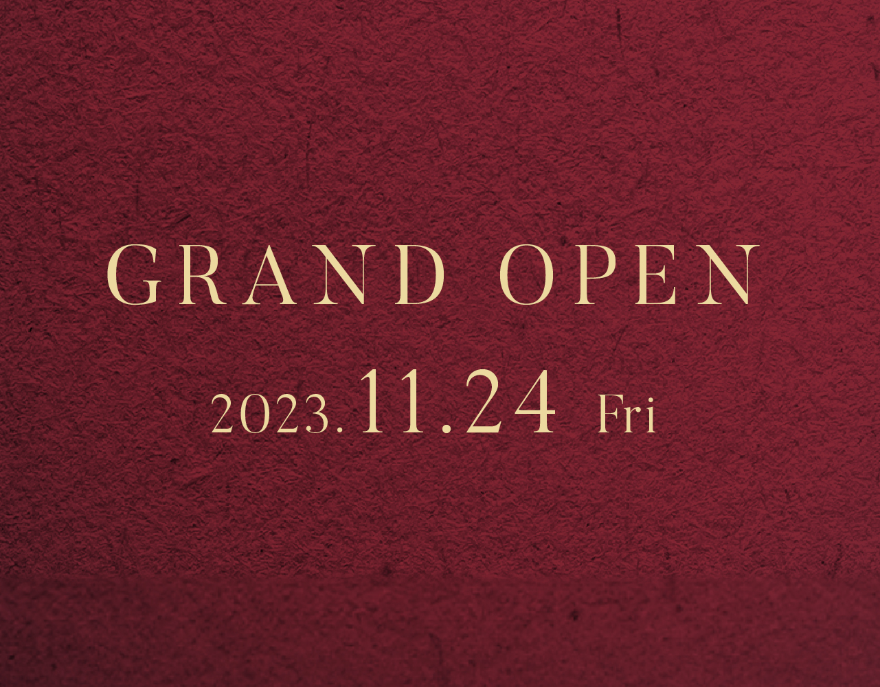 GRAND OPEN