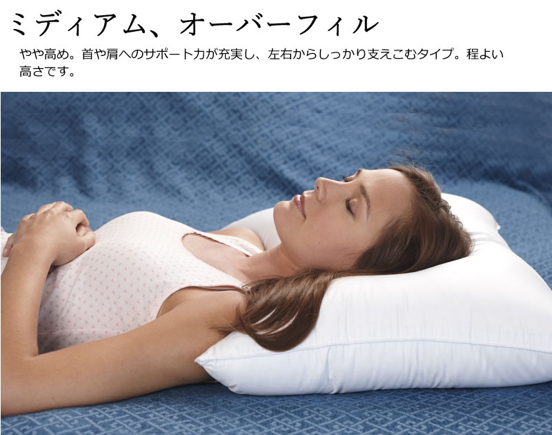 800FP ポーランド産ホワイトマザーグースダウンピロー