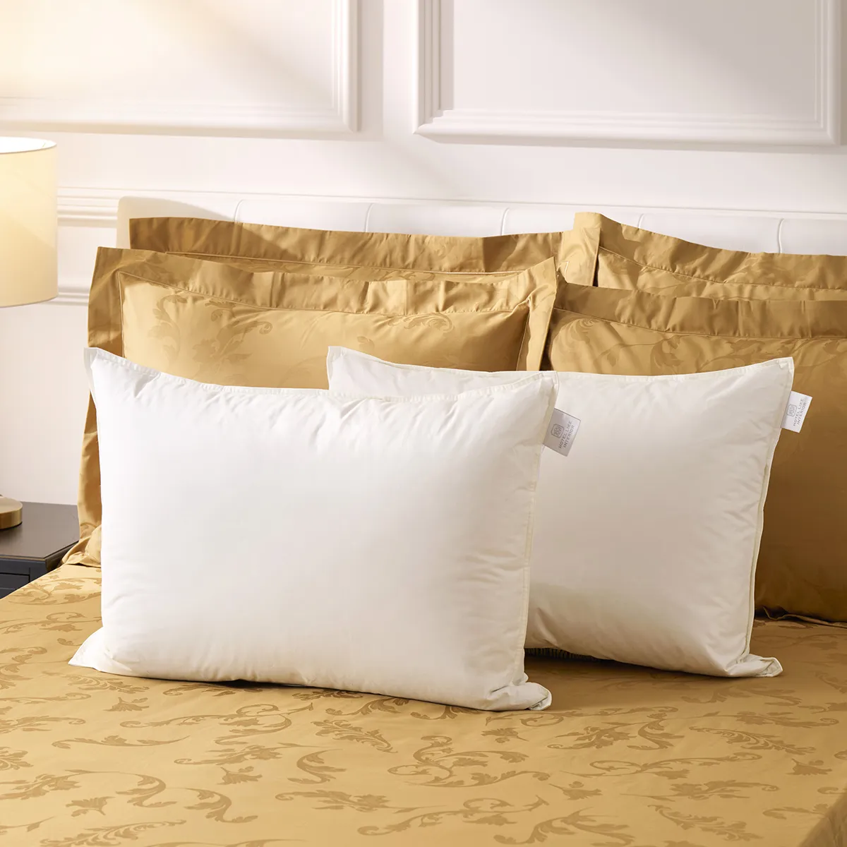 3層構造ダウンフェザーピロー