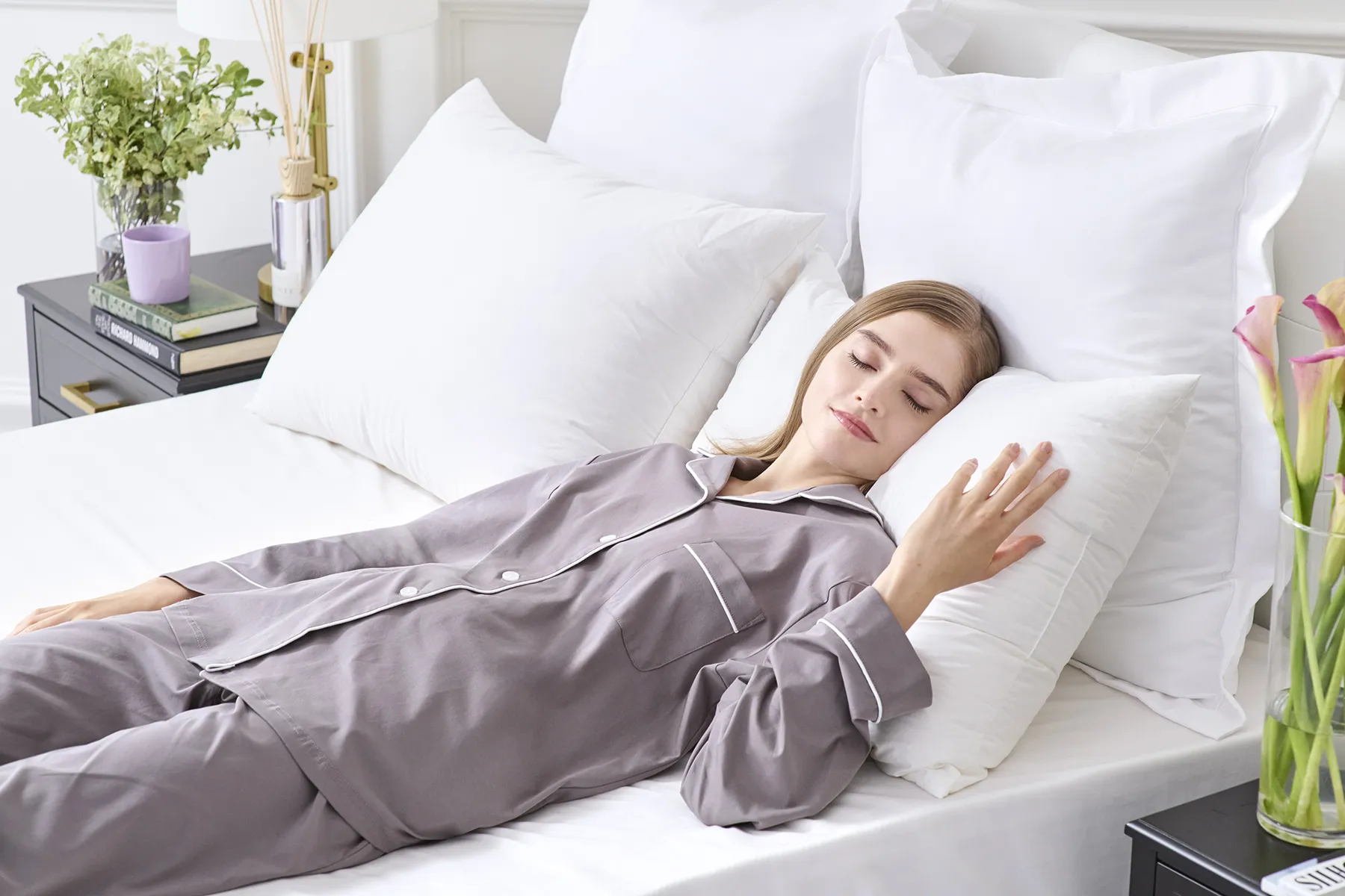 630FPフランス産ダウンピロー 最高に柔らかいダウンで、理想の目覚め