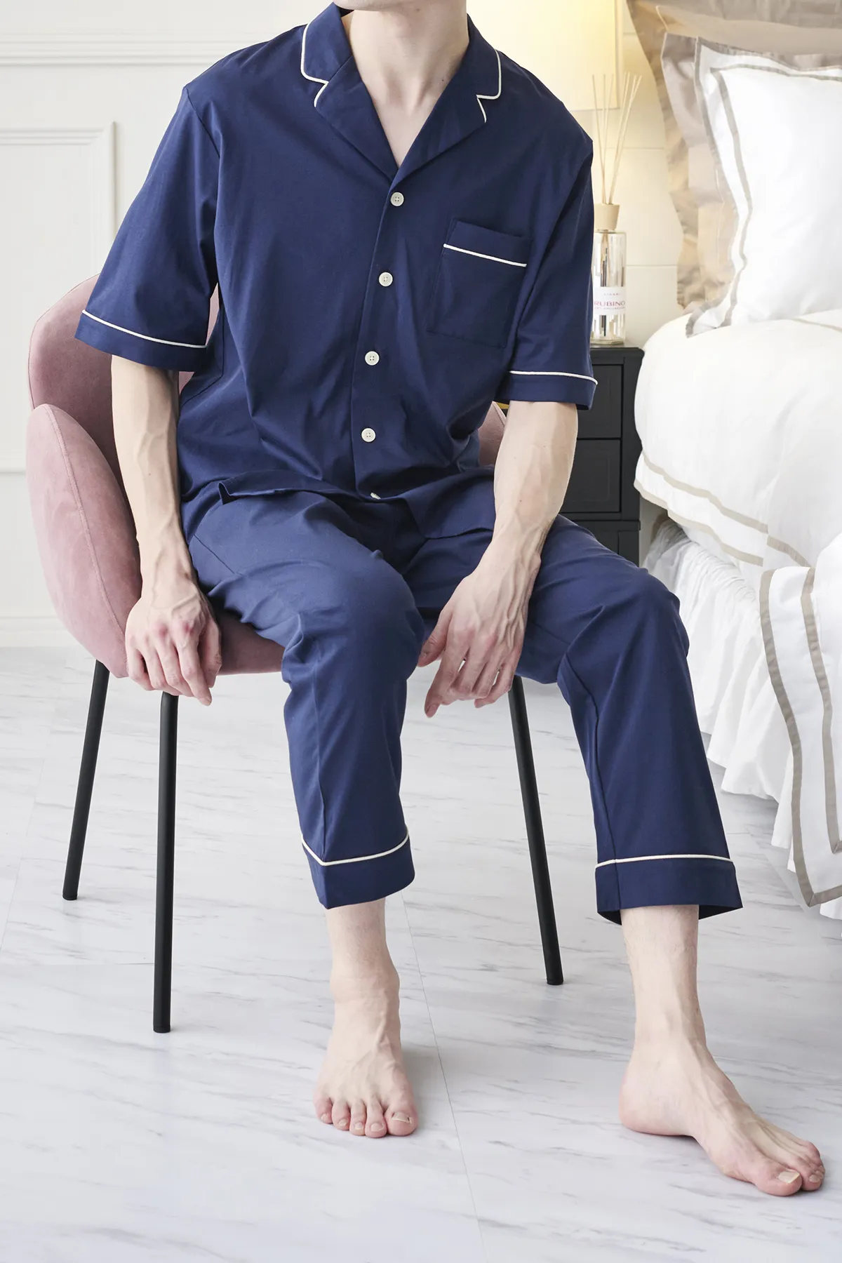 暑い季節も、さらに心地よく コットンジャージーパジャマ