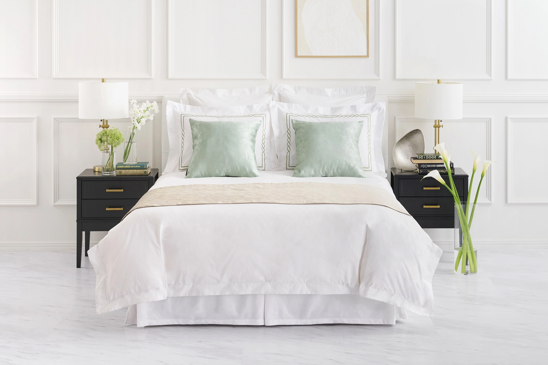 ベッドスカート グローウィングウィーブシリーズ ホテルライクインテリア