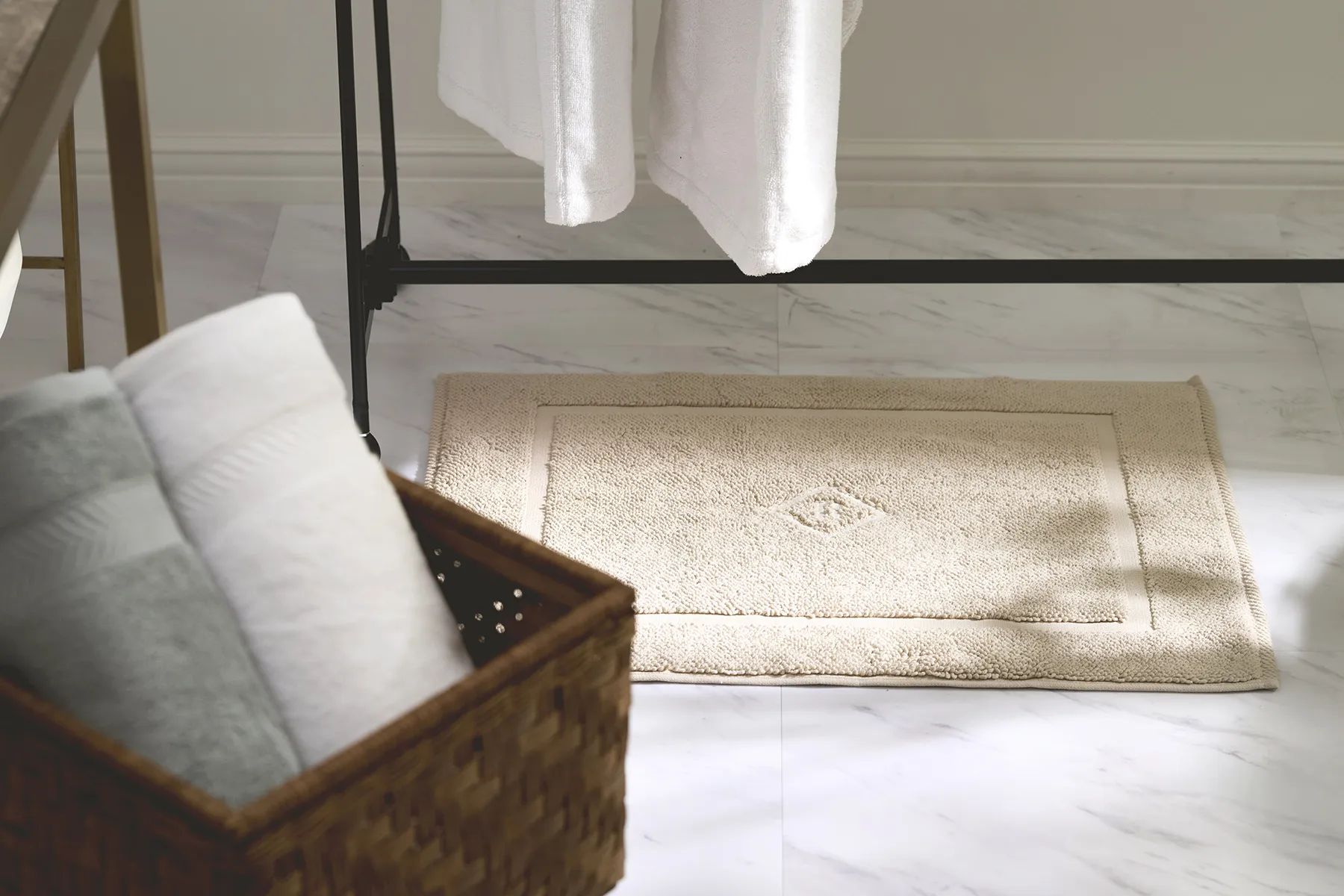 ハイドロコットン トルコ バスマット ｜ 50×70cm | 高級シーツ・高級枕