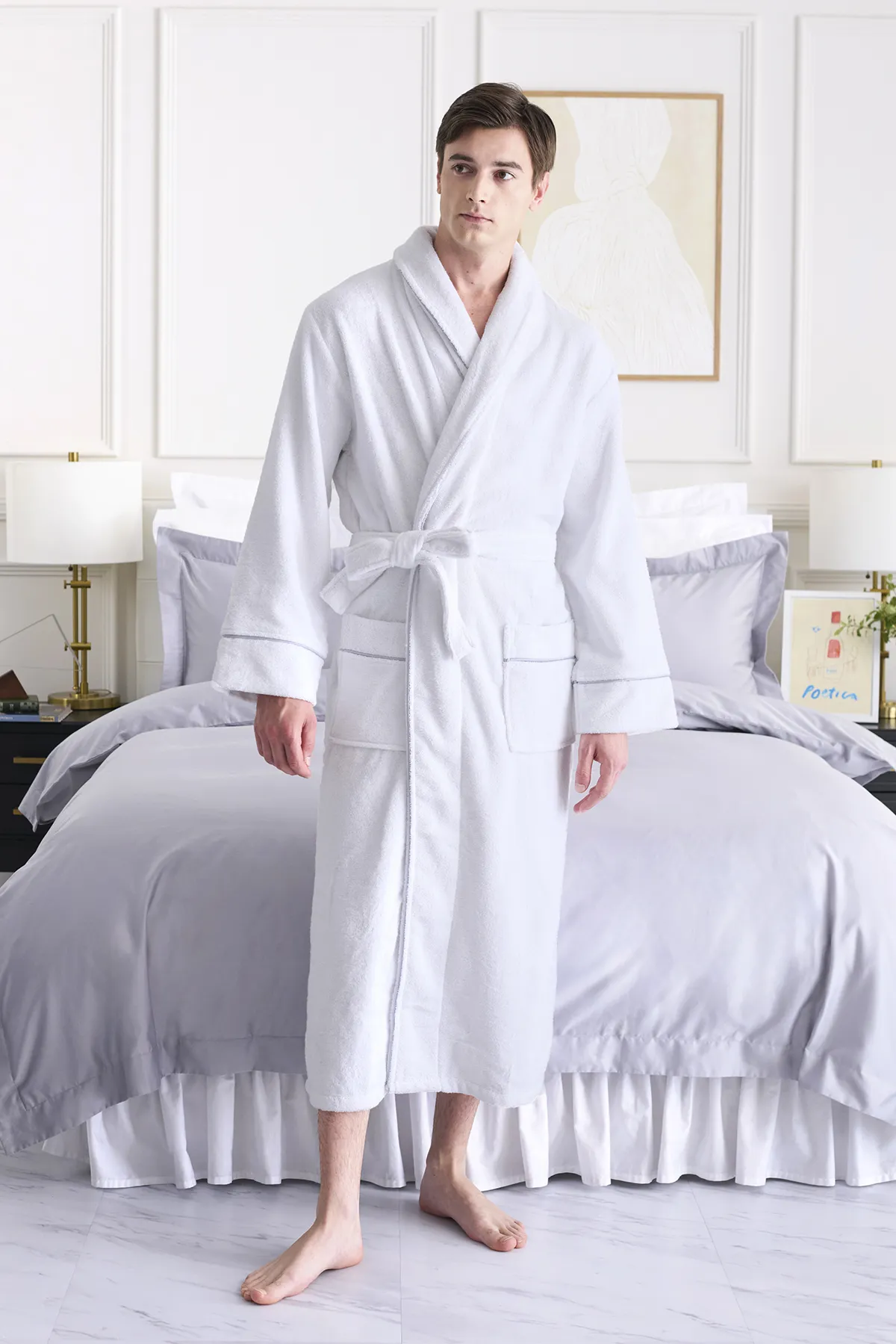 ハイドロコットン トルコ バスローブ
