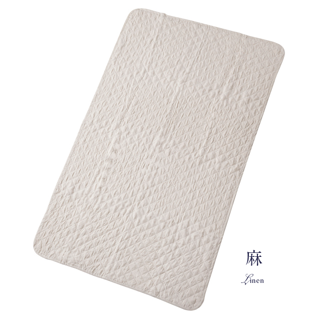 リネンベッドパッド