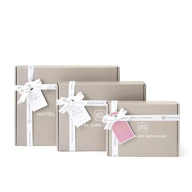 ホテルライクインテリアのギフトラッピング