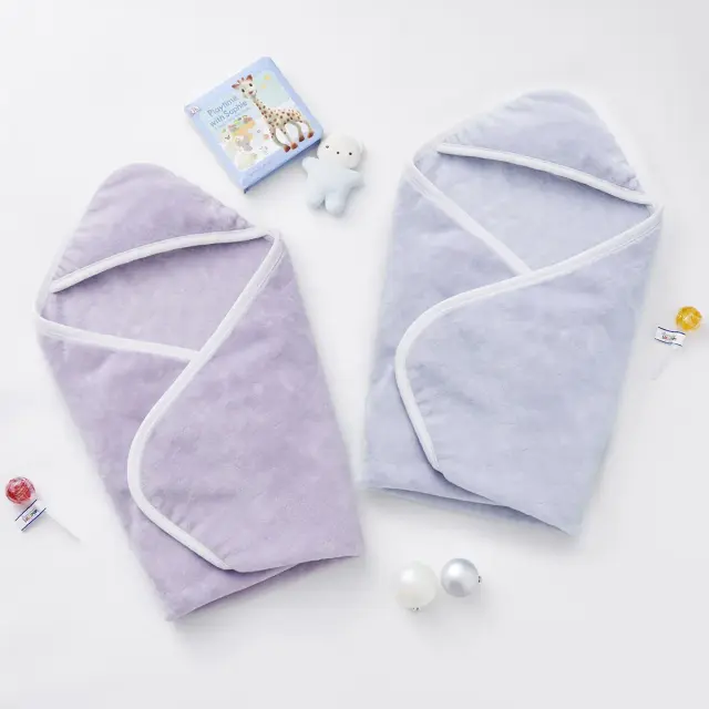 オーガニックコットンベビーブランケット