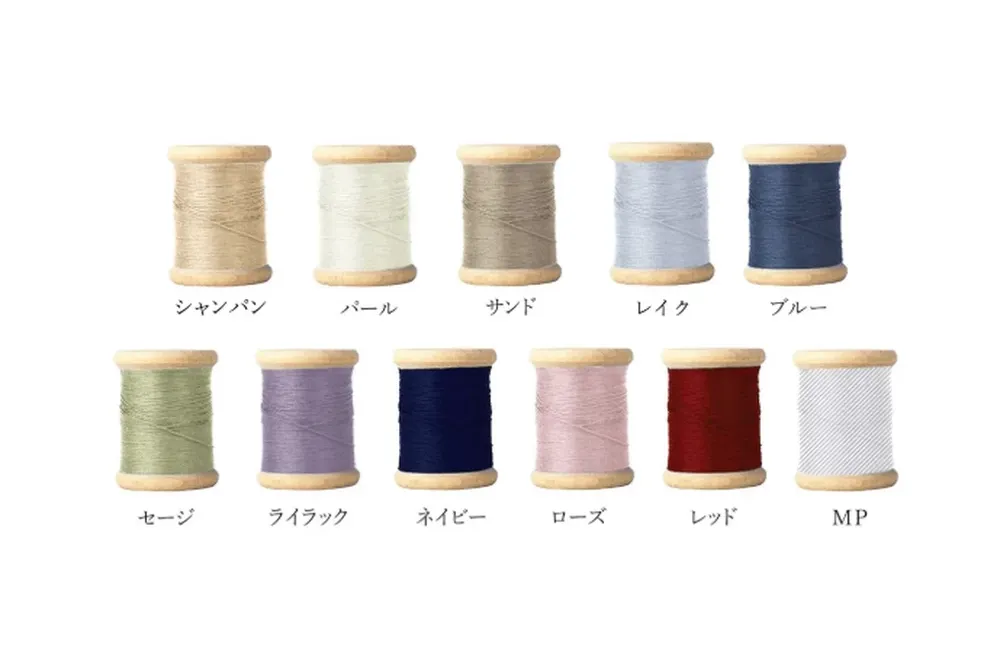 シャンパンの刺繍