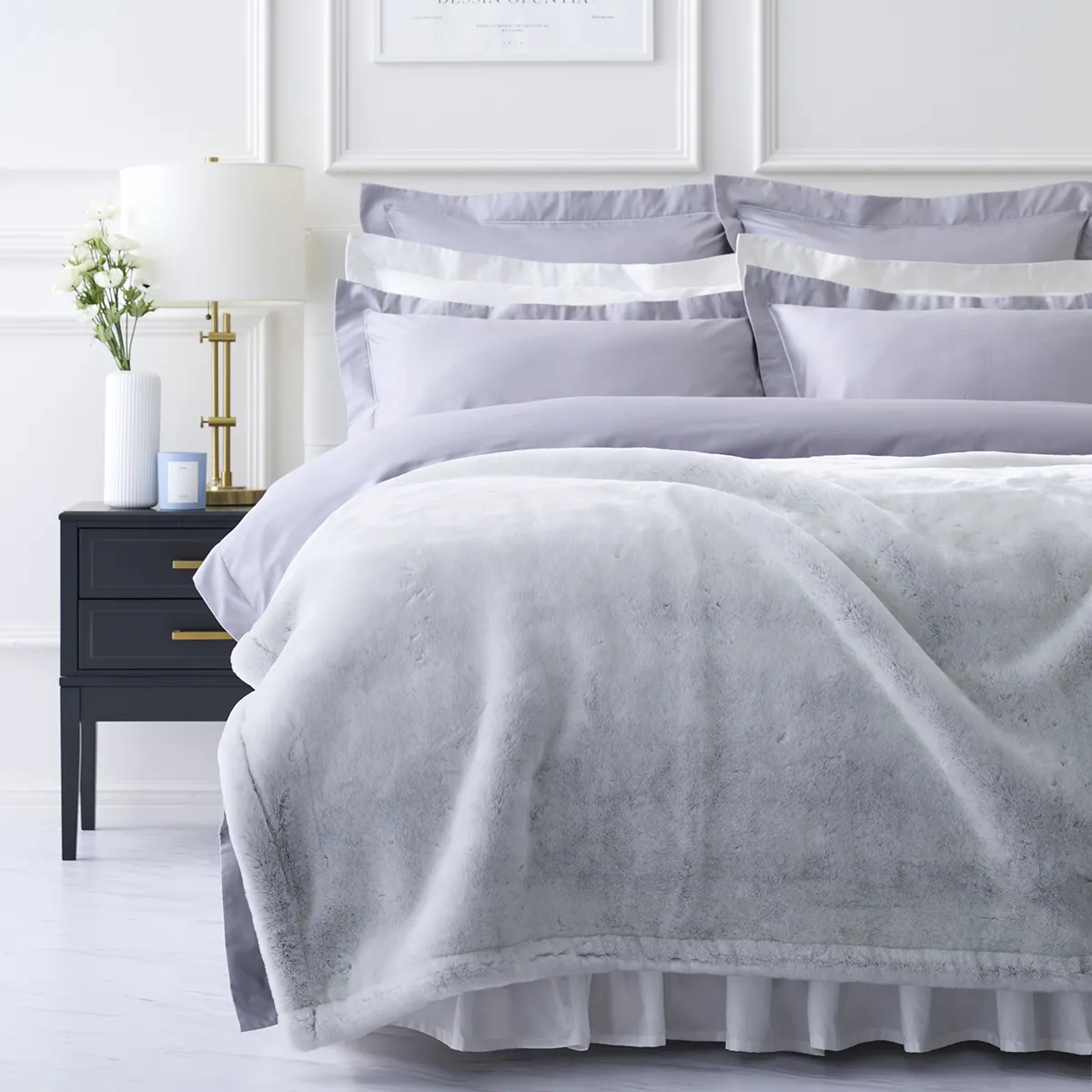 ラグジュアリープラッシュブランケット シングル