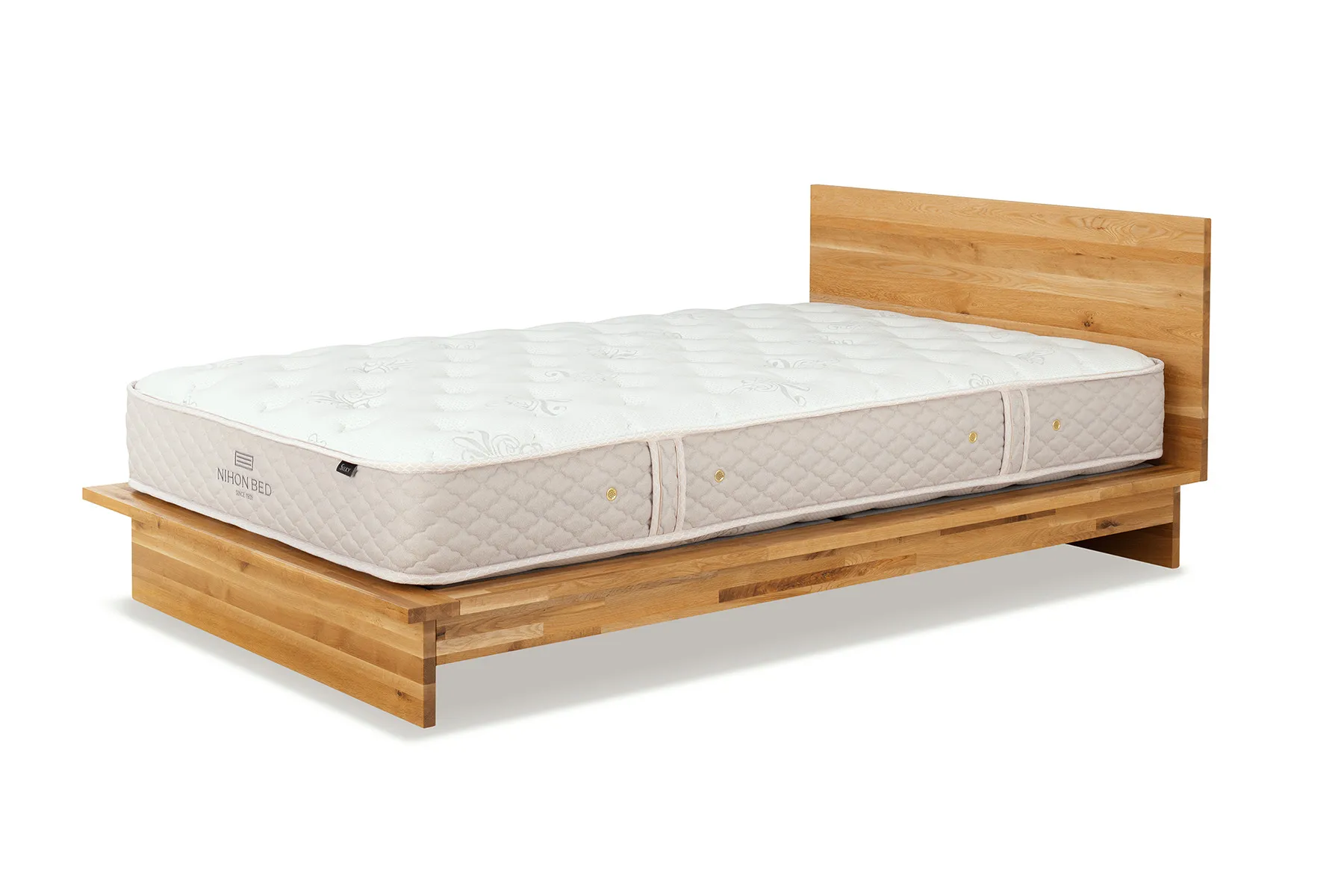 ☆【美品】日本ベッド　シルキーパフ　SYE-426 シングル 楽天市場】正規品販売店 日本ベッド マットレス シルキーパフ 厚