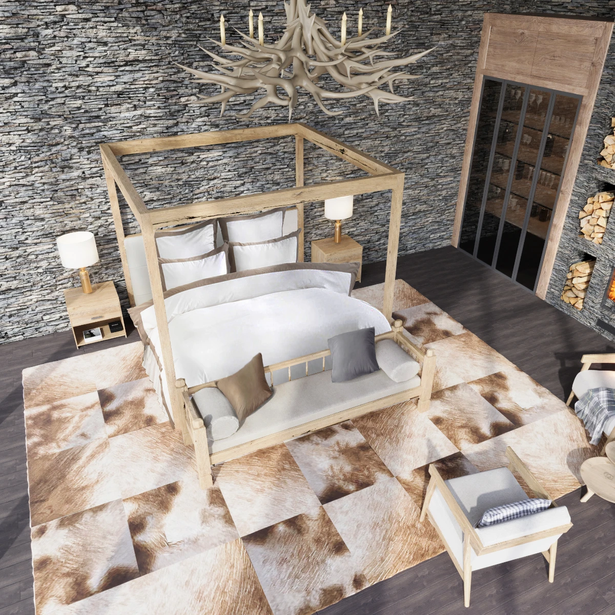 大きめの枕 ホテルライクインテリア