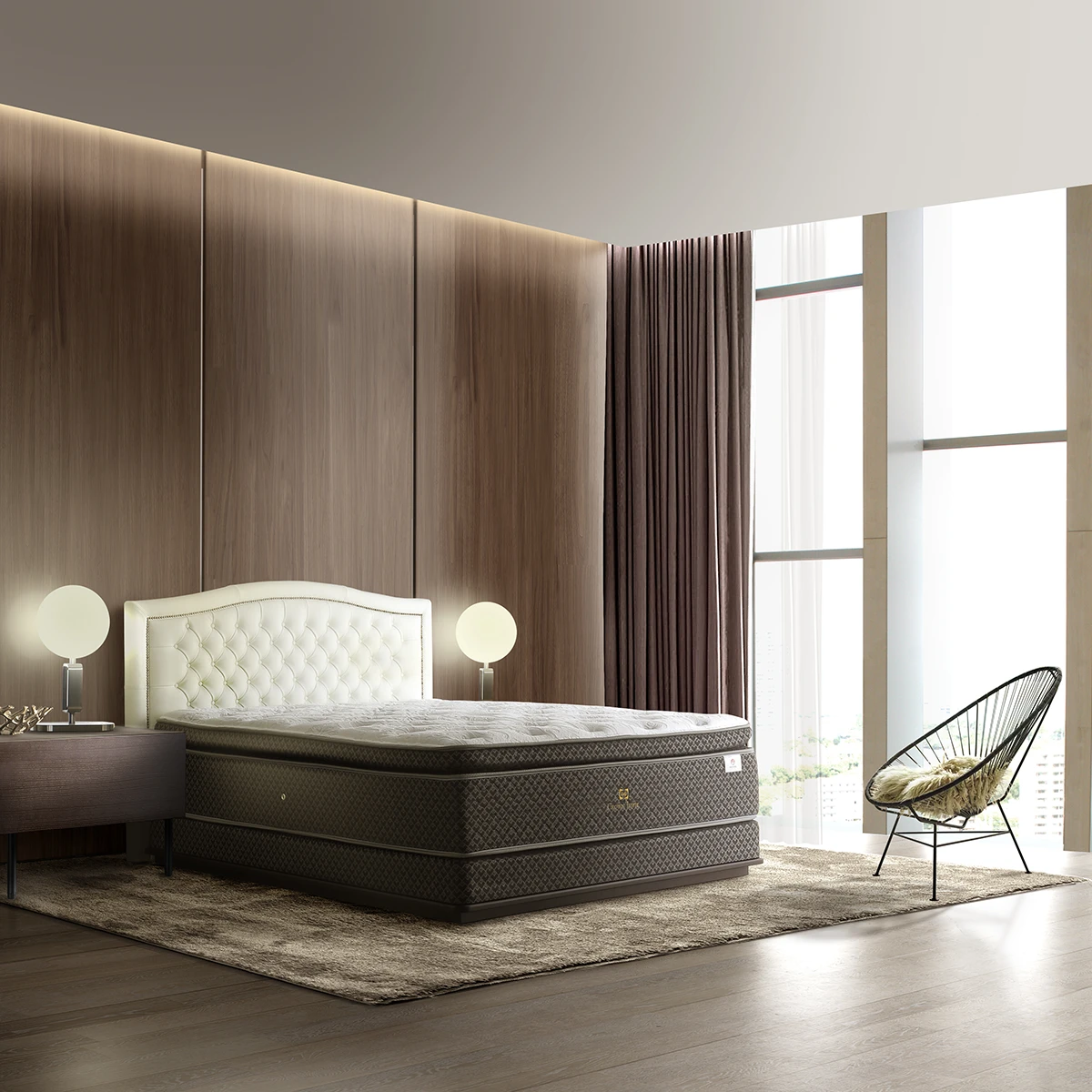 ゆったりとしたリラックスシルエット スマートな佇まいと快適な着心地