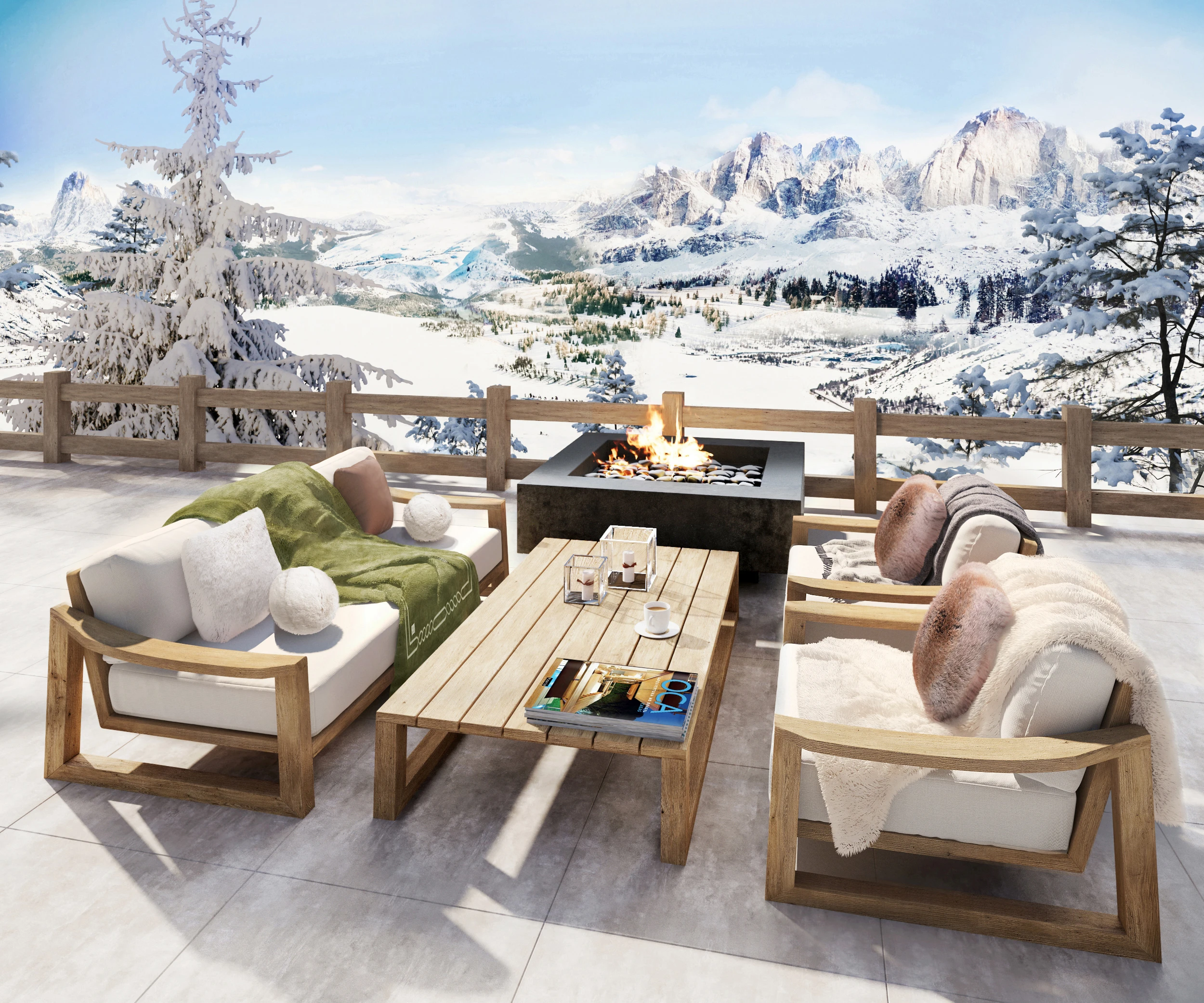 大きめの枕 ホテルライクインテリア